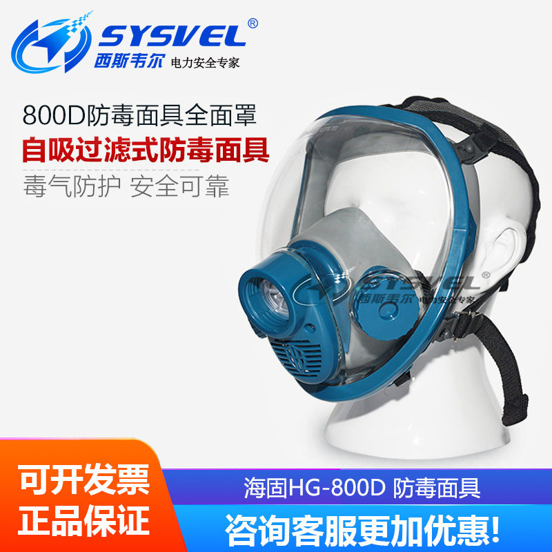 Sea fixation HG-800D Full cover Anti-gas mask spray pesticide Petrochemical anti-dust and anti-dust suit