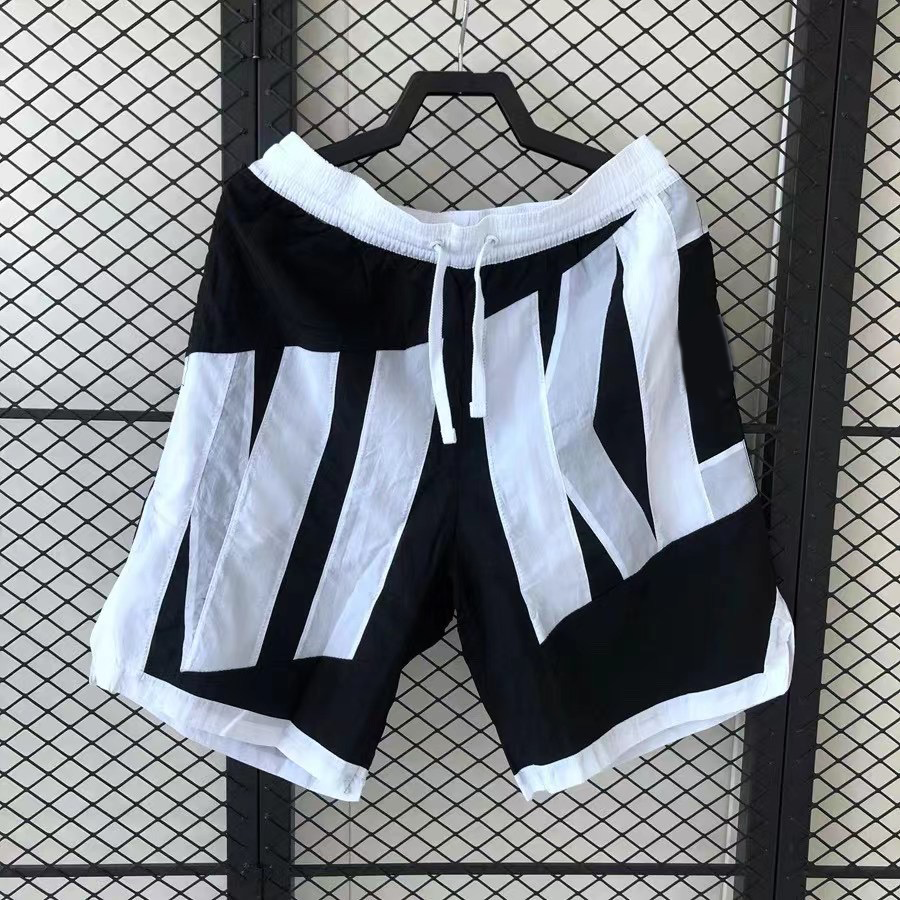 American Street Embroidery Basketball Pants Five-point Sports Shorts James Basketball Black Dry Training Pants Men