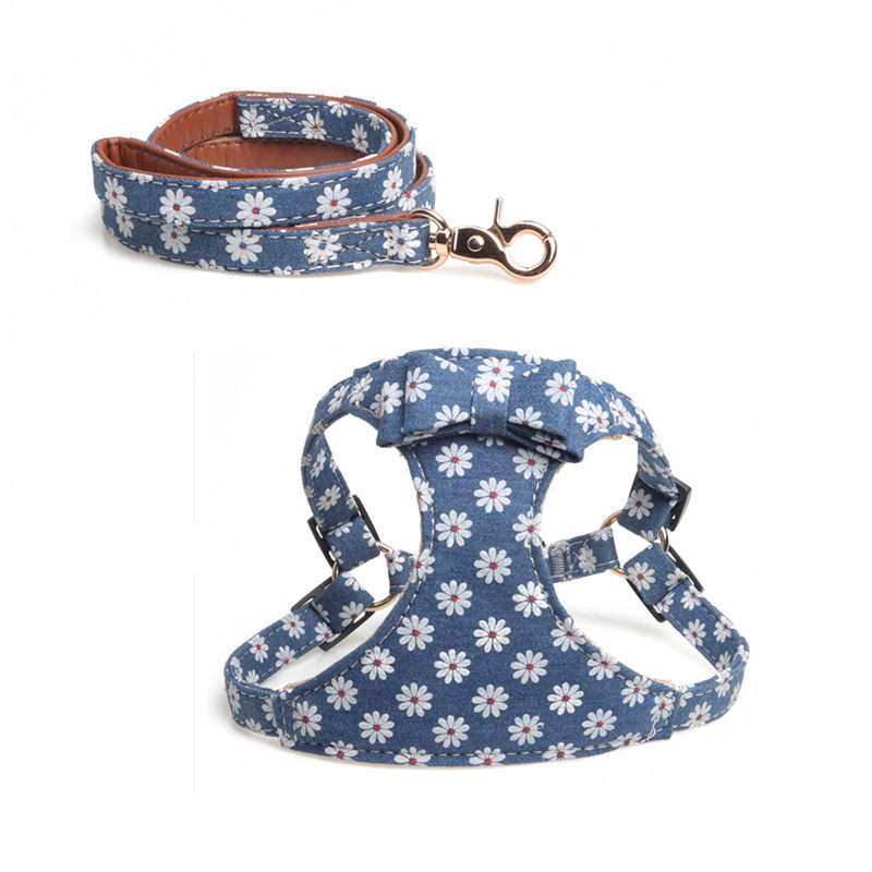 Japan-style Kitty Traction Rope Anti-Escape Walking Cat Rope Pet Pooch Chest Back Traction Cat Dog Out Cortical Cat Chain