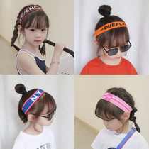 Hip-hop hair band Boys and girls running sweat-absorbing hair band trend basketball hip-hop childrens headdress adults can be used