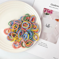 Childrens baby hair ring does not hurt hair High elastic small baby little girl tie braided girl Korean net red hair rope