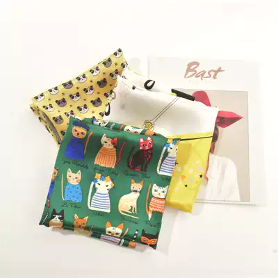 Silk scarf scarf silk warm collar male and female children windproof small square scarf collar children scarf scarf spring and autumn