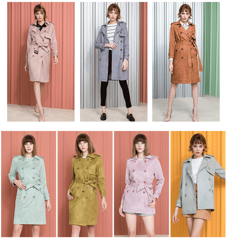 Trench pour femme      en Polyester - Ref 3227680 Image 9