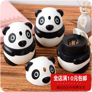 hộp nhựa đựng quần áo Cửa hàng bách hóa Ailein sáng tạo gấu trúc tự động hộp tăm tay áp lực thời trang tăm giữ bàn dễ thương bảng tăm - Trang chủ hộp nhựa nhỏ có nắp