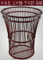 Hotel bamboo storage basket room towel basket hotel cloth straw basket bamboo washing basket bathroom dirty clothes basket