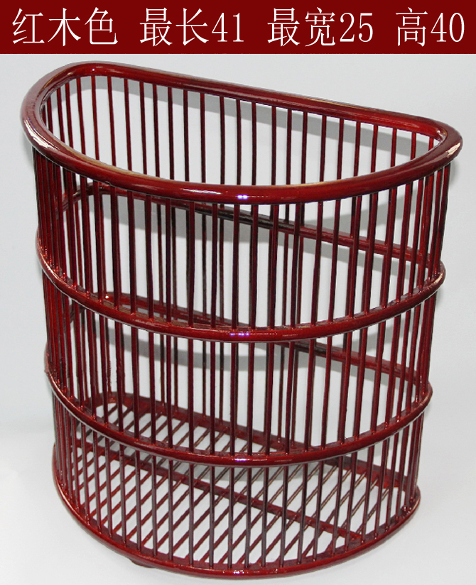 Semicircle Bamboo Woven Towel Basket Hotel Dirty Clothes Basket Guesthouses Cloth Grass Frame Crafts Containing Basket Grass Basket Containing Basket