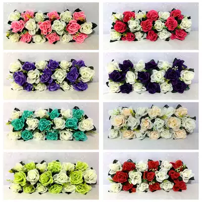 New wedding happy Pavilion flower finished flower European style round Pavilion Square Pavilion General happy Pavilion flower multi color selection