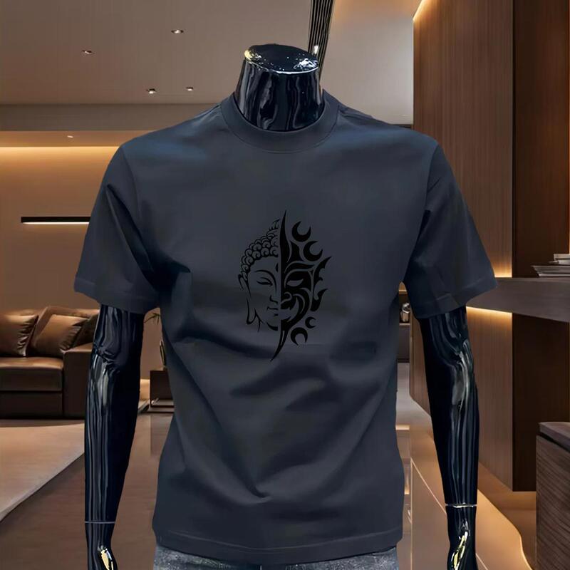 Foreign Trade Clearance~ Withdrawn Items, Bargain Summer Chinese Style Heavy-Duty Cool Short-Sleeved Round-Neck Loose Pure Cotton Top Foreign Trade Clearance~ Withdrawn Items, Bargain Summer Chinese Style Heavy-Duty Cool Short-Sleeved Round-Neck Loose Pure Cotton Top