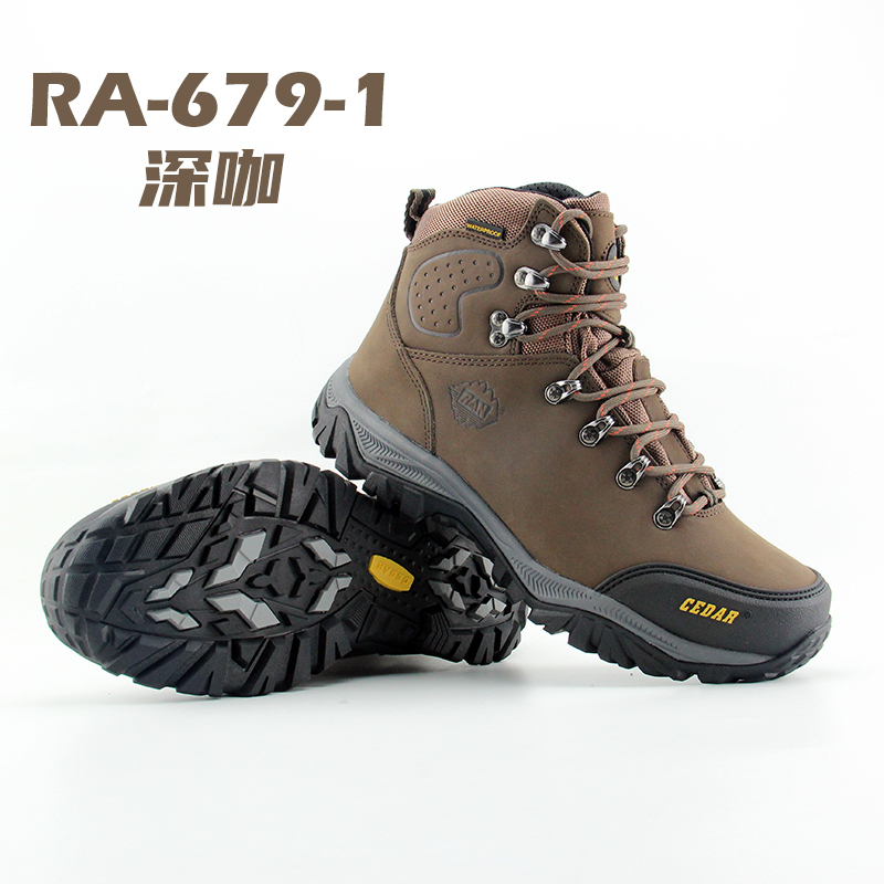 Cedar Outdoor High-Top Hiking Shoes, Men's and Women's Style, with Added Fur, Non-Slip, Breathable, Comfortable, New Autumn and Winter Work Shoes Cedar Outdoor High-Top Hiking Shoes, Men's and Women's Style, with Added Fur, Non-Slip, Breathable, Comfortable, New Autumn and Winter Work Shoes