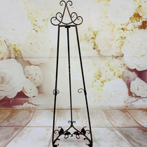 Iron landing easel bracket type wedding ceremony birthday annual meeting props