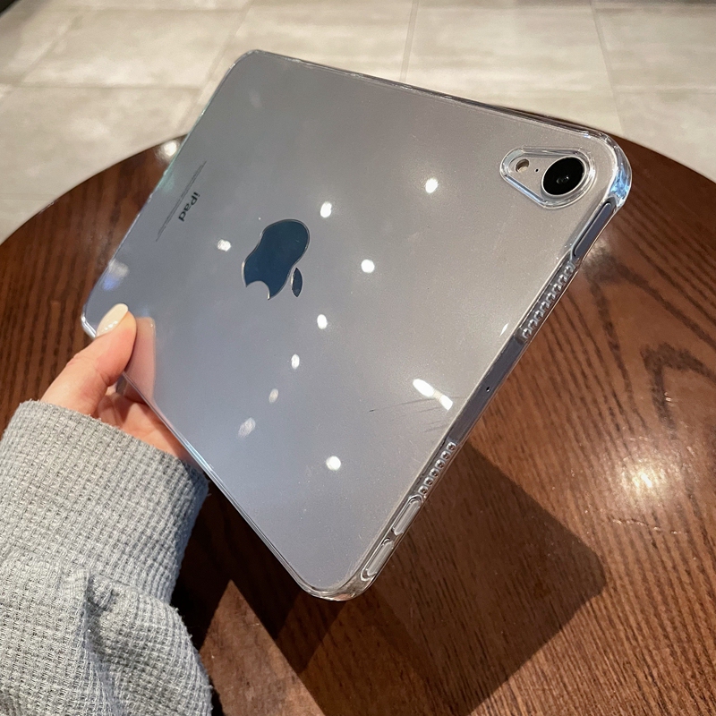 Suitable for Apple iPad 2026 Version Air8 Protective Case 2025 Model A16 Ultra-Thin 11inch Pro Silicone Case Mini7 10Th Generation 10.9 Transparent 9 Without Pen Slot 6 Soft Case 10.2 Anti-Fall 5 Single Case