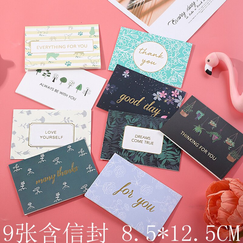 ins message cards birthday cards Teachers' Day Grateful Valentine's Day greeting cards Blessing Small Card Holiday Universal