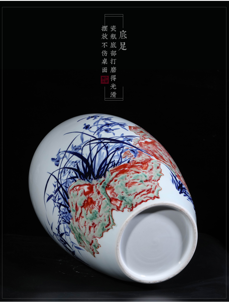 Dong - Ming li painting youligong vase jingdezhen ceramics new Chinese painting the sitting room porch decorate furnishing articles