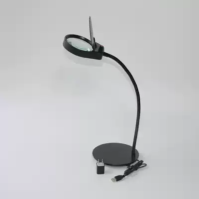 Factory direct pdok old man reading engraving electronic maintenance identification welding magnifying glass with led table lamp 5 times