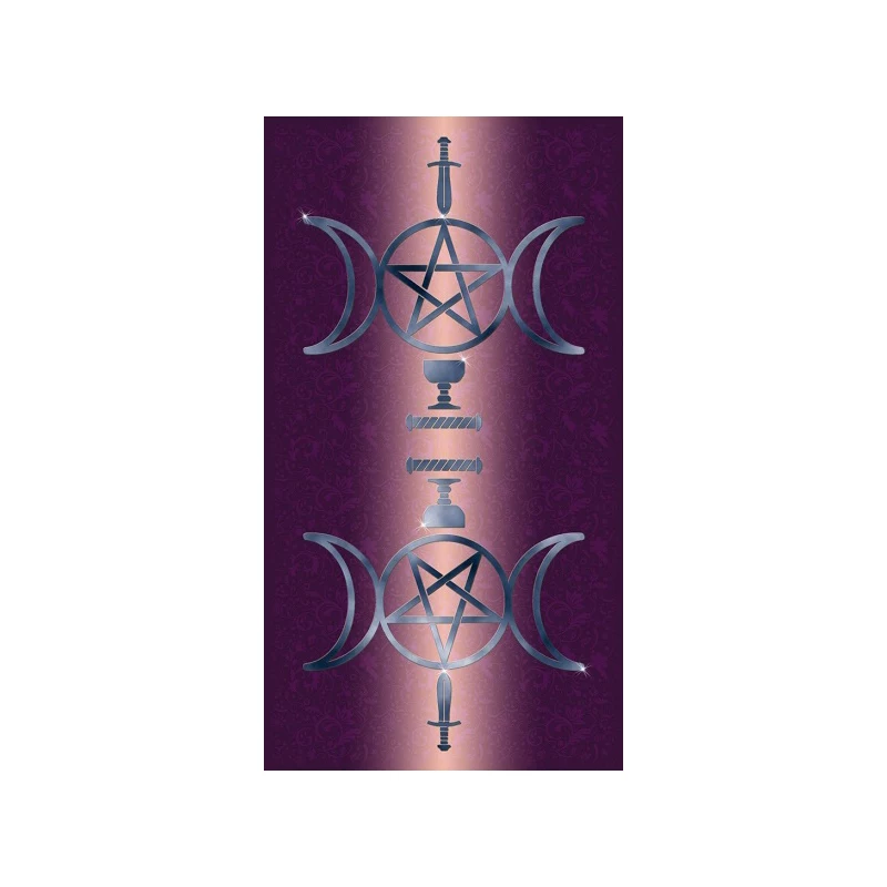 Импортированная подлинная настольная игра Tarot Sensual Wicca от Strange Worship — итальянская карточная игра