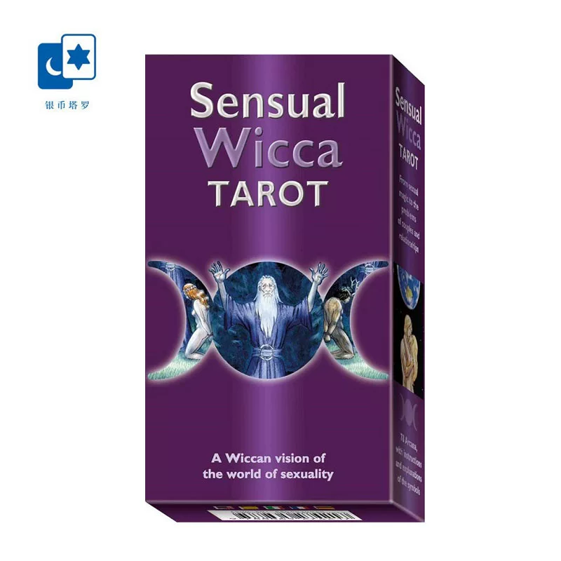 Импортированная подлинная настольная игра Tarot Sensual Wicca от Strange Worship — итальянская карточная игра