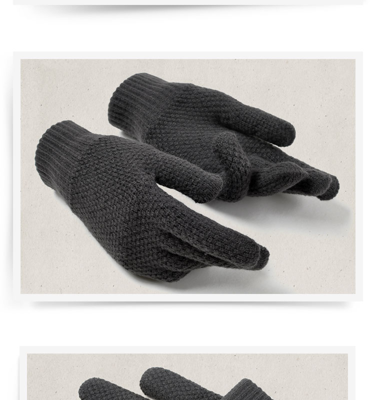 Gants pour homme en de laine - Ref 2781260 Image 11