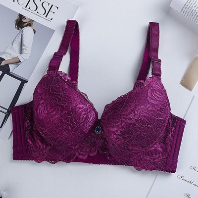Underwire Bra for Small or Flat Chests, Specially Designed for Extra Support, Thickened and Push-Up, Specifically for Small or Flat Chests, Extra Thick, Side Breast Collection