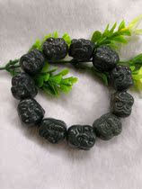 Xiuyan Jade Bracelet Mens bracelet hand string transfer beads bamboo cashew nut ball bracelet hand string gift gift