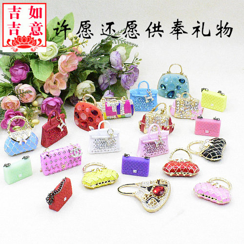 Thai Buddhist Dress Clothes Skirt Suit Dress Bag Yarn Skirt Shoes Hanger Accessories