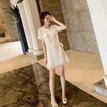 Korean Summer Super fairy dress 2021 New sweet little foreign air age fresh small fragrance skirt
