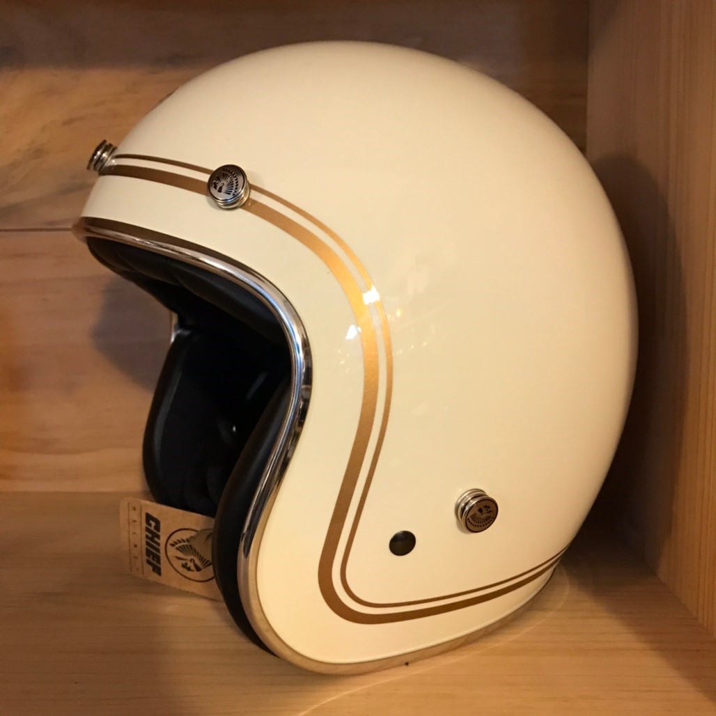 二代chief Helmet Ticuna系列3 4 安全帽 米白