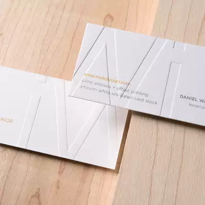 European and American style high-end texture business card production design pressure bump Creative Printing personalized custom business specialty paper bag