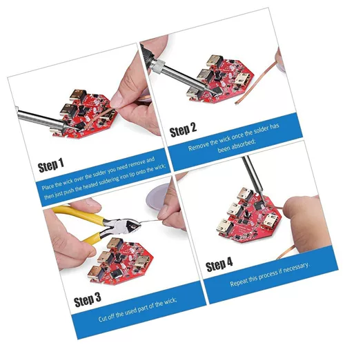 Сварная линия сварной линии сварной шерсти Чистый остаток олова, олово, олово всасывающее олово с инструментом сварки с низким остатками 2015