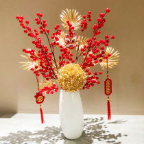 The year of the Tiger fa cai guo flower decoration living room decoration table bai hua New Year Spring Festival Chinese New Year floral ornaments