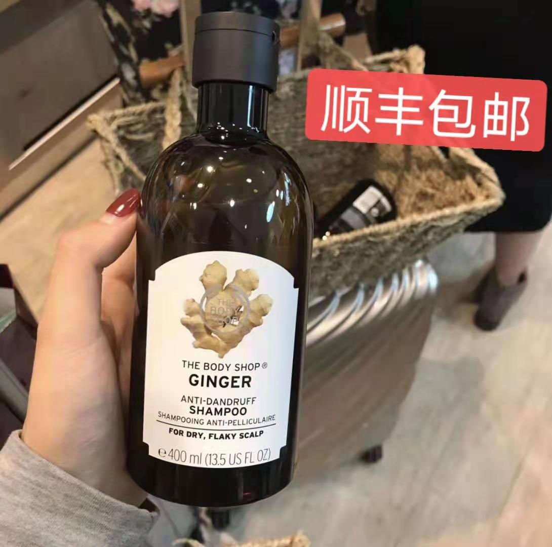 Special cabinet TheBodyShop beauty body small paving ginger shampoo 400ml anti-off and dandruff anti-itchy shampoo