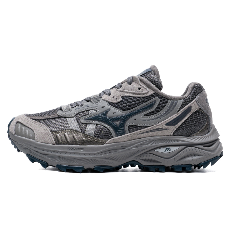 Mizuno Racer Adv Running Shoes for Men and Women, Wear-Resistant and Shock-Absorbing Dad Shoes D1Gh2412-01