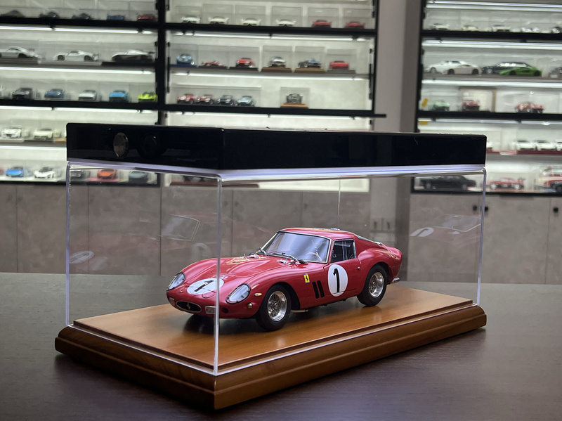 1/18 Acrylic Car Model Display Box Integrated Solid Wood Dust Cover Storage Cmc Exoto Classic Car