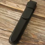 Ручка ручной работы, ручка-роллер, сумка для хранения, кожаный защитный чехол, пенал, делается под заказ, из натуральной кожи