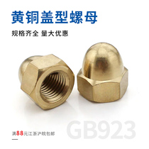 GB923 brass cap nut brass cap nut M4M5M6M8M10