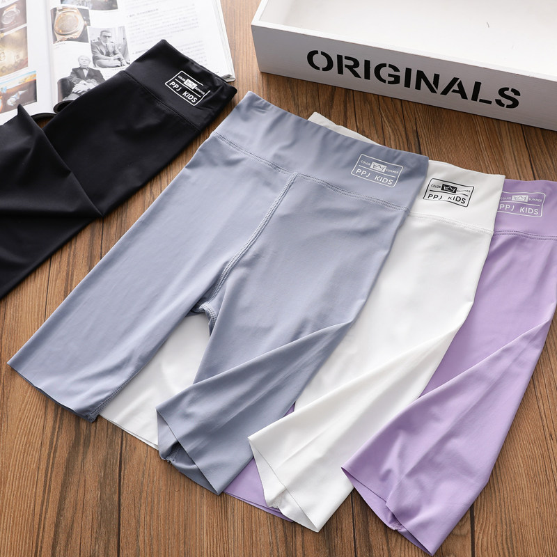 Girl's Summer Thin SHARK PANTS BABY 70% INNER LAP PANTS CHILDREN RIDING PANTS PARENT-CHILD BARBIE YOGA PANTS KOREAN VERSION