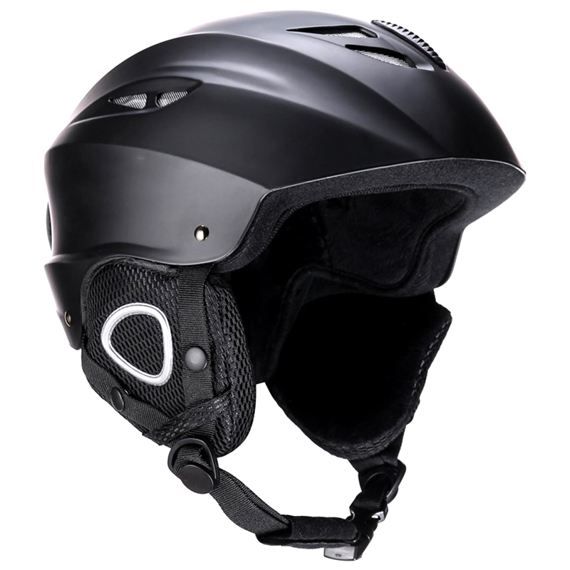 Ski helmet Single board safety helmet Men's double board warm anti-collision ski helmet equipment adult breathable windproof ski cap