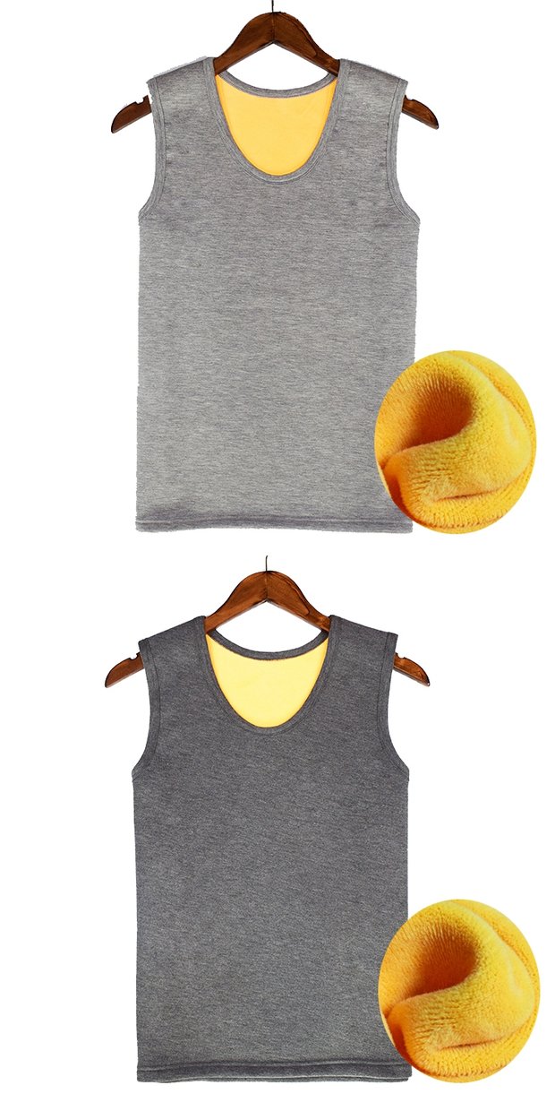 Áo vest nam ấm áp cộng với nhung dày nữ cotton Áo vest rộng vai khoét đáy quần lót không tay vest mùa thu và mùa đông ao khoac vest nam