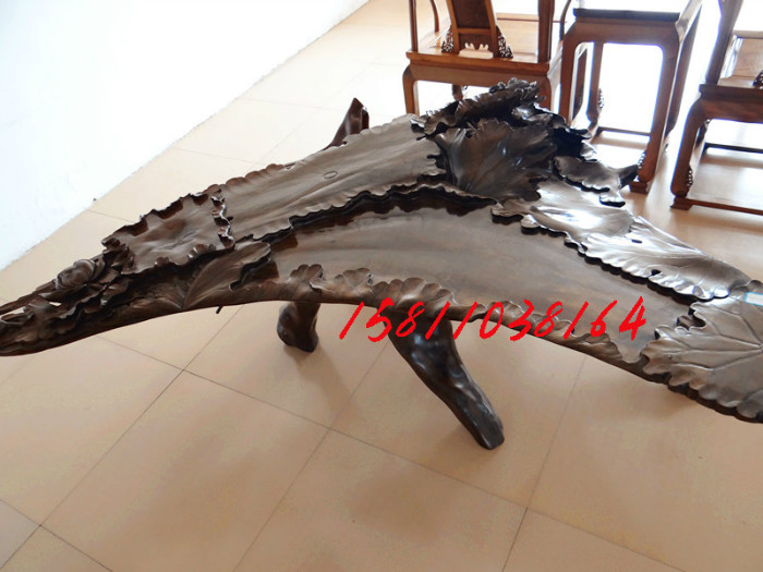 Jinsi Nanmu Yin Shen Root Tea Table Root Root Tea Table Kung Fu Tea Sea Solid Wood Tea Table Root khắc trà bàn - Các món ăn khao khát gốc bàn ghế gốc cây đẹp nhất