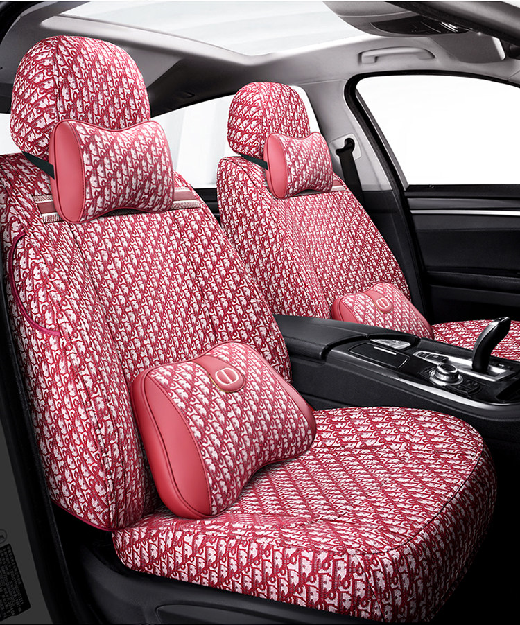 21 new set to make seat cover fashion individuality special car cushion Four seasons universal full surround breathable seat cover