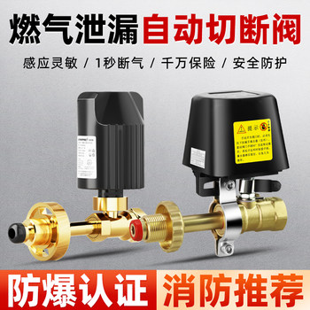 Gas Leak Automatic Shut-Off Valve Liquefied Gas Tank Automatic Gas Cut-Off Valve Gas Valve Manipulator Gas Leak
