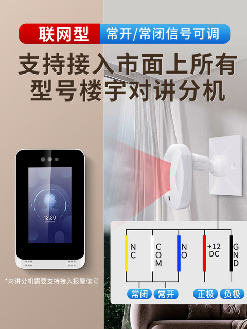 Infrared Curtain Detector 12V Wired Human Body Infrared Sensor Alarm Building Networking Box Plug-In Type
