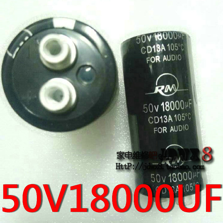 New RM audio fever capacitor FOR AUDIO 50V22000UF amplifier power speaker filter capacitor