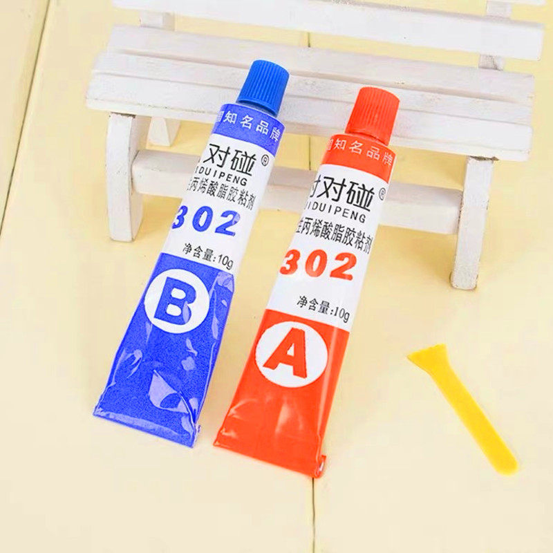 AB glue metal plastic ceramic wood glass iron acrylic stainless steel tile repair universal strong stick