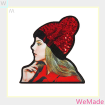 Bead cloth patch patch cloth coat coat large decoration patch sequin hat beauty decoration accessories