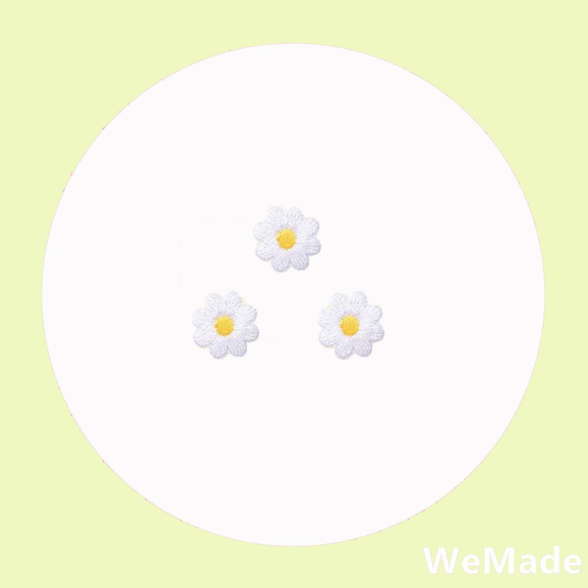 Self-adhesive small stab embroidered cloth with a broken hole sticker LONGCHAMP bag Coconut Shoes Mobile Phone Protection Shell Hand Ledger DIY Decorative Clothing Sticker