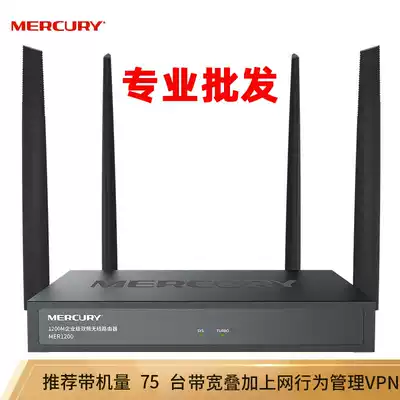 Mercury MER1200 1200m Dual Band Enterprise Wireless Router Multi Wan Access Behavior Management