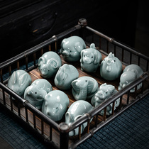 Zodiac can adoptive Gothic kilo tea Tea Table Tea Table Tea Table Tea Table Tea Table Hem size Personality and creative cute Tea Road