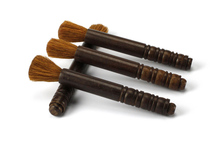 Tea set accessories tea sweeping tea brush tea pen pot pen black sandalwood bamboo wood