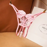 Массажер из жемчуга, штаны, нижнее белье, с вышивкой