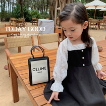 Girl dress spring 2021 new childrens foreign style princess dress girl Korean version of the childrens skirt childrens dress
